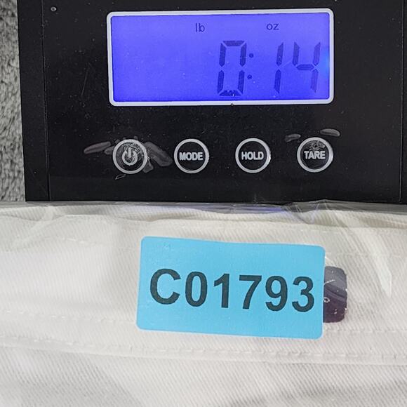 Gloria Vanderbilt Jeans Womens 12P PETITE White High Rise Straight Leg Stretch - Picture 14 of 14